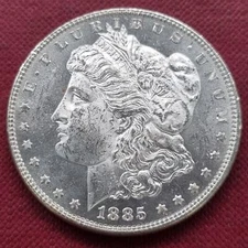 1885 Morgan Dollar $1 High Grade BU DMPL #33651