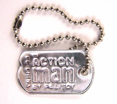 Action Man Reproduction Dog Tag (Silver) by Elite Brigade EA-57C