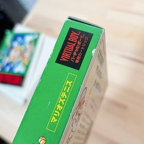 Mario&rsquo;s Tennis Virtual Boy Nintendo VB Japan Complete Tested