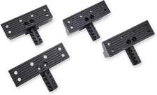 Taytools 774526 Low Profile 1/2” Workbench Bench Dogs Stoppers Pegs Black 