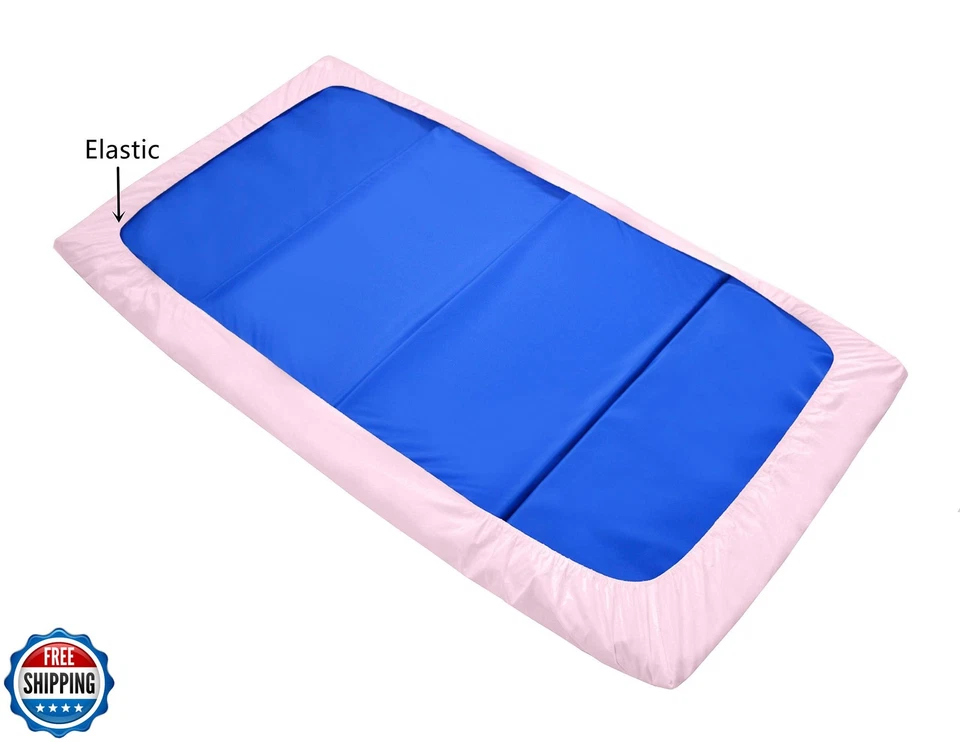 Paquete de 2 sábanas ajustables para siestas American Baby Company con esquinas elásticas 24" x Foto 2 de 4