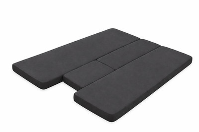 Spannbettlaken Wohnmobil 4 Teilig Set Antrazith Jersey Baumwolle MultiFit