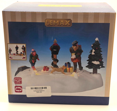 LEMAX Delayed Delivery #64044 Lighted Animated Table Accent 2016