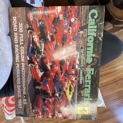 California Ferraris Paperback by Alfred S. Cosentino Ferrari Automobiles 1980s