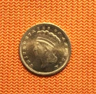 Photo of a 1862-P Gold Dollar from an eBay listing that sold on Apr 27, 2026
