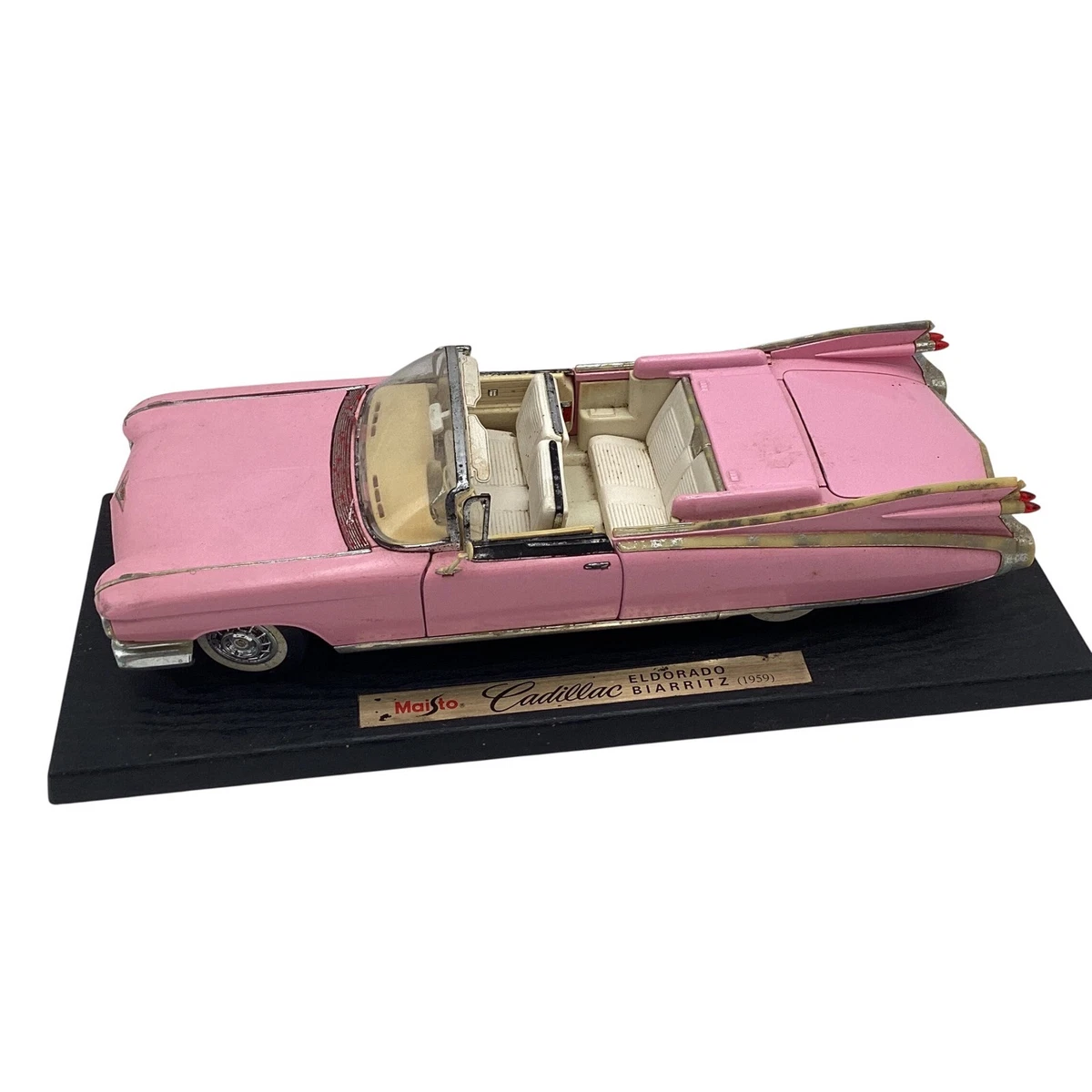 Cadillac Pink 1959 Vehicle Year Vintage Manufacture Diecast Cars