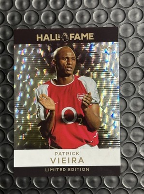 Patrick Vieiraページ Topps Premier League 2026 Patrick Vieira Hall of Fame Arsenal