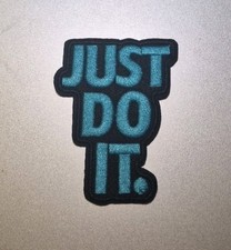Just Do It Sew / Iron On Patch 1 7/8 X 2 1/2