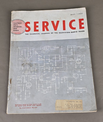 Phone Radio Television Electronic Service Magazine May 1957 P-227