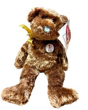 TY Beanie Baby 2002 Champion The Brown Bear FIFA World Cup Argentina Retired