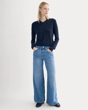 NWT everlane Paneled Wide-Leg Jean