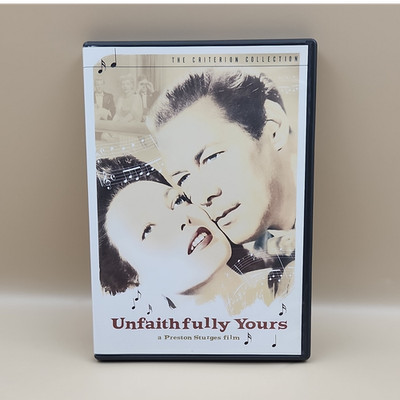 Criterion Collection Unfaithfully Yours DVD Preston Sturges Rex Harrison