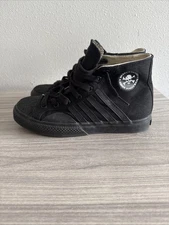 Vision Street Wear Retro Shoes High Top Black Duane Peter’s Men’s Sz 6 Sneakers