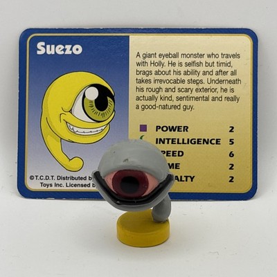 Playmates 1999 Monster Rancher Kuro Black Suezo Figuren mit Karte