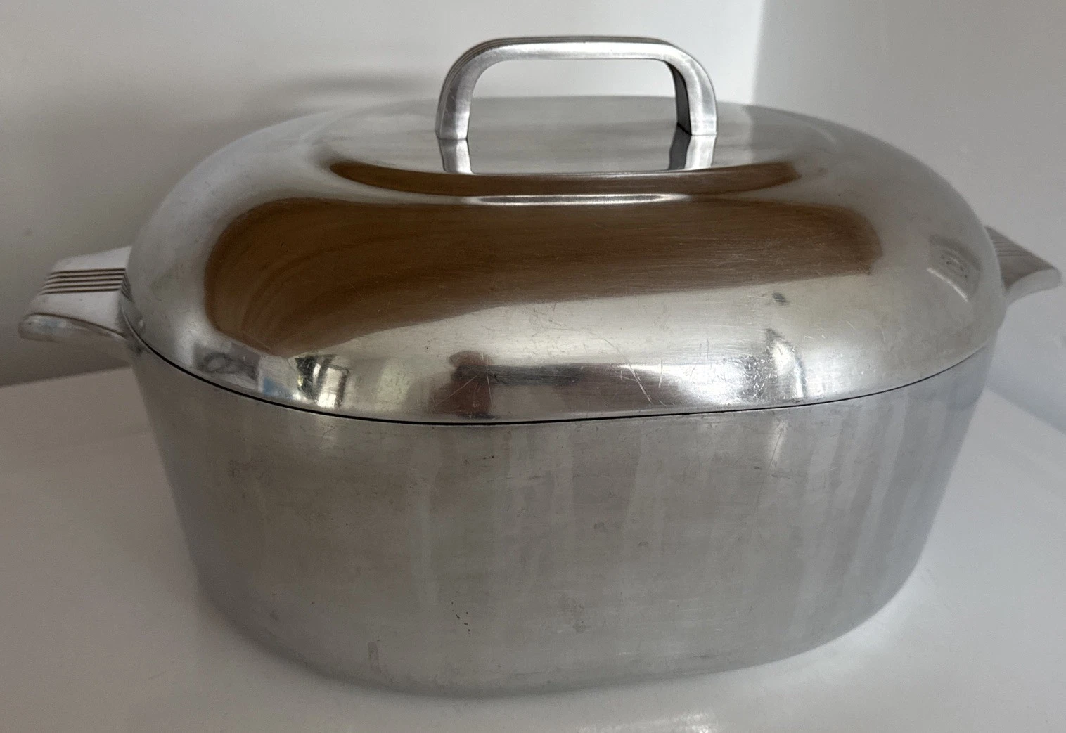 Vintage Wagner Ware Sydney O 4265-P Oval Magnalite Roaster 8 Quart Dutch Oven***