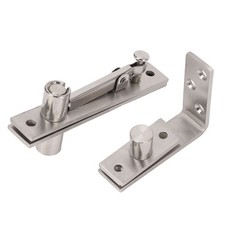Stainless Steel Heavy Duty Pivot Hinge For Wood Doors 180deg Rotation