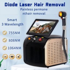 Ice Titanium Soprano Permanent Painless 808 Diode Laser hair removal Machine