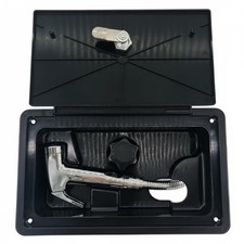 RV Outdoor Shower Box Kit Pressurized Spray RV Exterior Shower Kit Rustproof