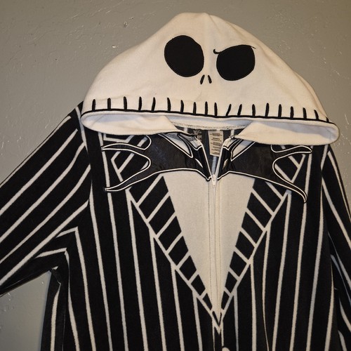 NWT Disney Nightmare Before Christmas Jack Skellington Adult Pajama Adult Medium - Picture 2 of 10