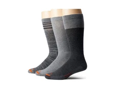 Unisex Adults Mens And Women's Socks - 3 Pair Pack Half Cushion Comfort Arch ...