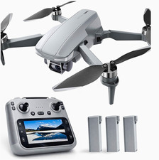 GPS Drone with EIS 4K Camera for Adults, RC Drones with 4.5 inch HD Screen on Co