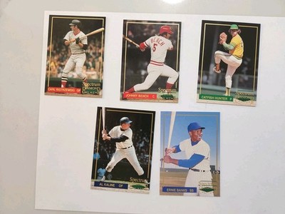 1993 Spectrum Diamond Club PROMO HOF SET 10 Banks Bench Yaz Kaline Carew Schmidt