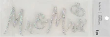 Recollections MR. & MRS. Title Stickers Bride Groom Marriage Wedding Rings NEW