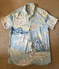 Rhythm Trade Winds Shirt Size L Large (40 chest)