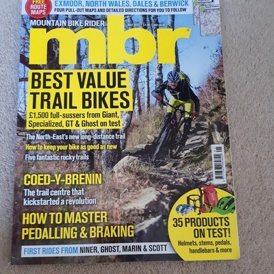 MBR Mountain Bike Magazine May 2015 - Pull out route included Coed-Y-Brenin