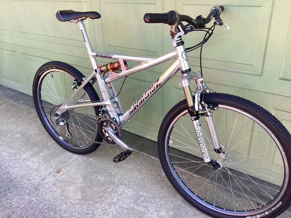 Santa Cruz Tazmon Mountain Bike Medium Risse Marzocchi Z1 Mavic Vintage MTB - Image 2 of 4