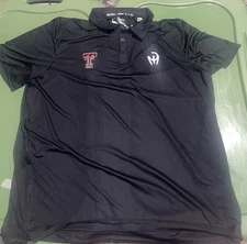 Adidas Aeroready Texas Tech Red Raiders Patrick Mahomes Polo Shirt XXL 2XL NWT