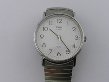 Vintage Timex Easy Reader Watch White Dial Working