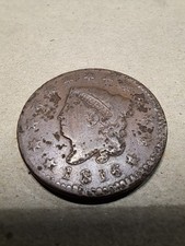 1816 Coronet Head Large Cent VG+ CONDITION UNGRADED SEE PICTURES & DECIDE