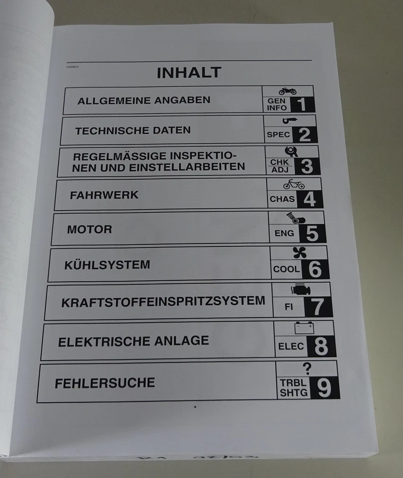 Manual De Taller Yamaha YZF-R 1 (P) Año 2002-2003 - Imagen 2 de 4