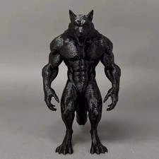 3D Printed Werewolf Statues