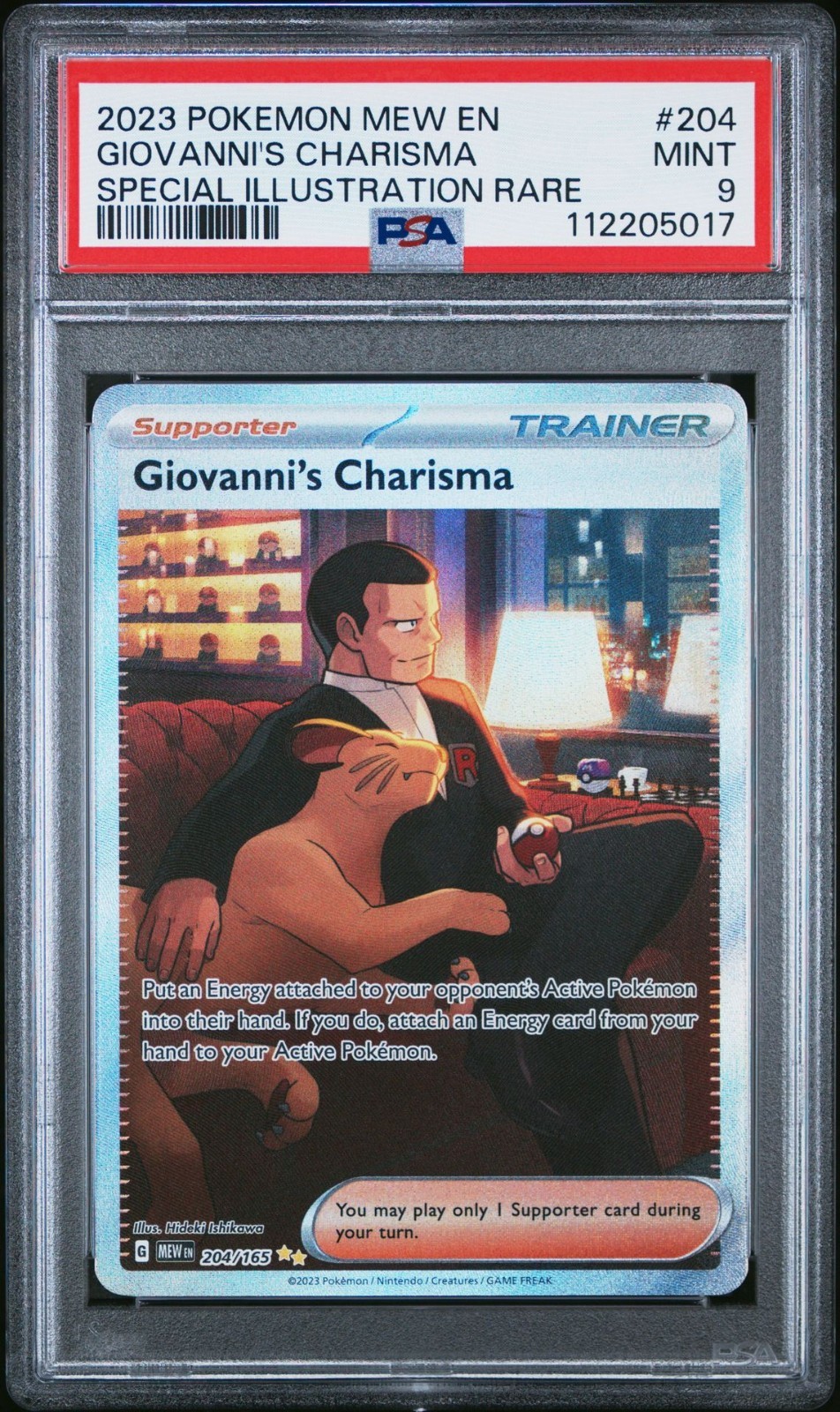 Giovanni's Charisma 2023 Scarlet & Violet: 151 #204/165 Special Illustration Rare Price Guide - Sports Card Investor Giovanni's Charisma 2023 Scarlet & Violet: 151 #204/165 Special Illustration Rare Price Guide - Sports Card Investor