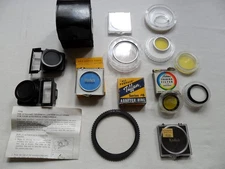 Lot Of Camera Filters: Kodak, Toshiba, Tiffen, Asani Pentax, Saitex, more