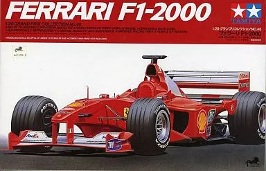 Plastic model 1/20 Full View Ferrari F1-2000 Clear Red Specification ''Grand