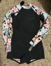NWT Billabong Teen Spring Fever Wetsuit Surf Paddleboard Shortie Boy Bottom 8