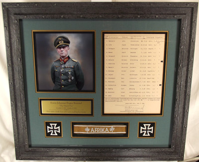 Erwin Rommel Desert Fox WW II German Commander War Dated Autograph ...