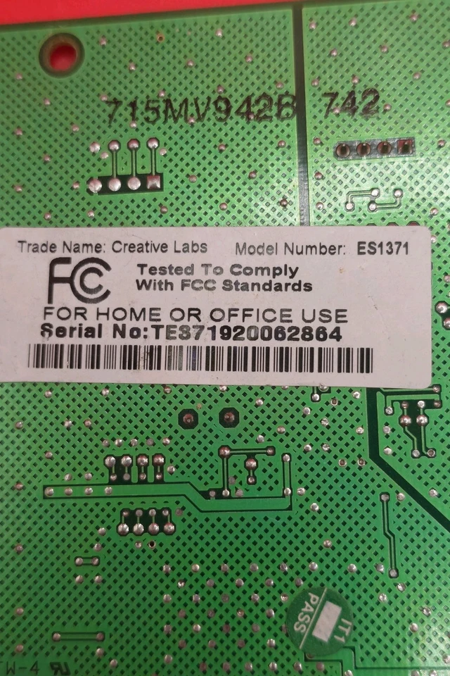 Creative ES1371 Audio Sound Card - PCI Slot - Image 3 of 4