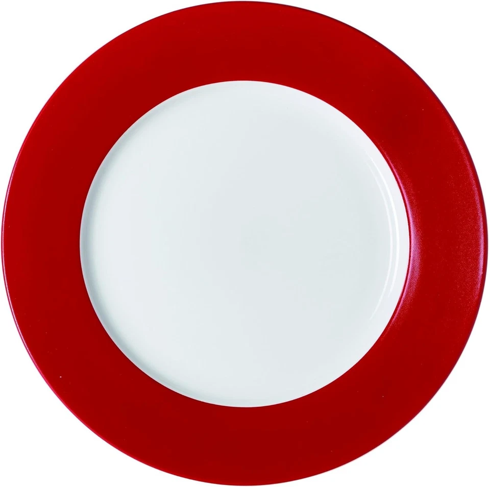 Pfaltzgraff Kenna Red 16-Piece Porcelain Dinnerware Set, Service for 4  - Image 4 of 4