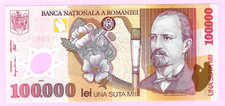 ROMANIA 100.000 Lei, 2001 p114a UNC  (TK 19 164)