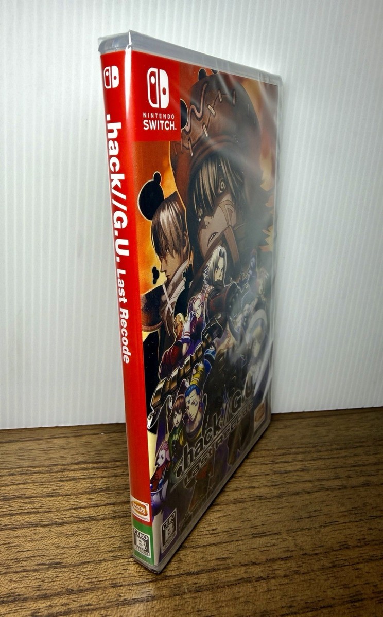 hack G.U. Last Recode (Nintendo Switch, 2017 - NTSC-J): Brand New