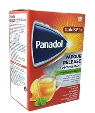 Panadol Cold And Flu Lemon, Honey Vapour Release, Menthol Sensation - 10 Sachets