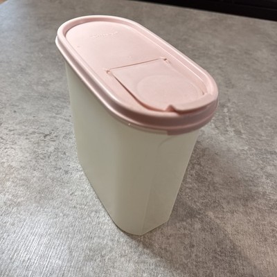 Vintage Tupperware Pink-Top #3 Container Modular Mate 7 1/4 Cup