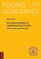 Tomá¿ Koref / An Empirical Analysis Of Legal Reasoning In Czechia9783689004828
