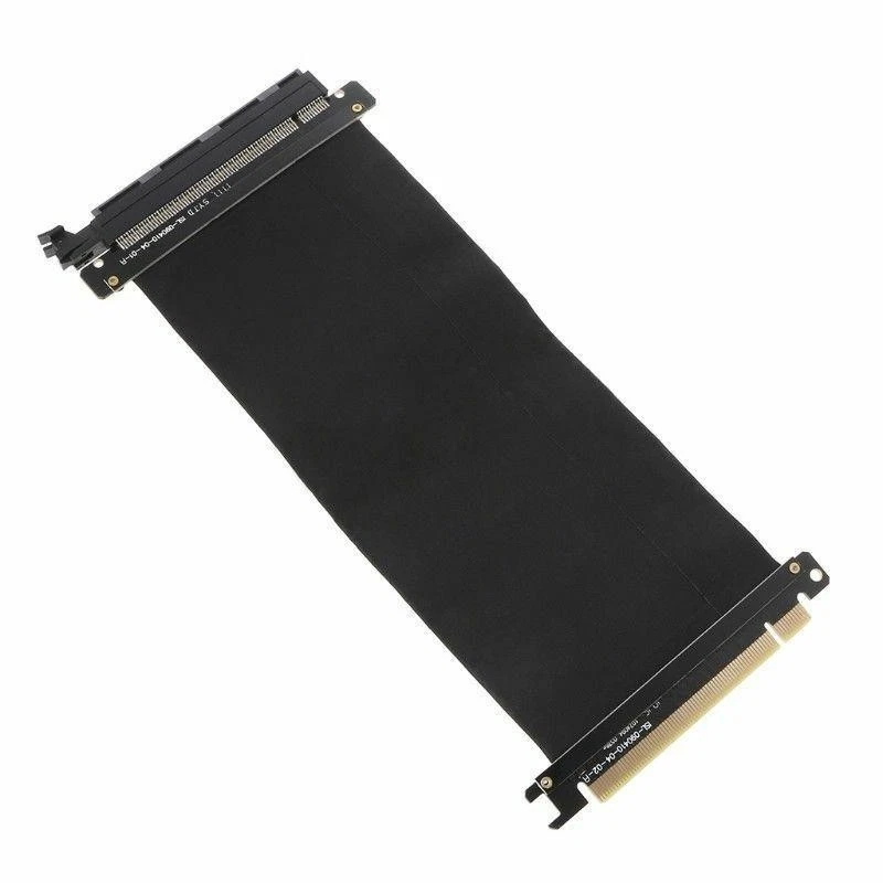 Cavo Prolunga PCIe 3.0 Maschio-Femmina A 90° – Adattatore PCI Express Per Scheda Grafica, Audio, Wireless – 10 Cm – 8 Gbps – Antinterferenza - 2