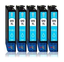 5x Cartuccia di inchiostro ciano per Epson Stylus SX420W, Stylus SX235W