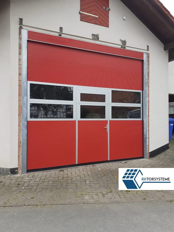 Hallentor Werkstatttor Sektionaltor Industrietor mit Schlupftüre - Bild 3 von 4